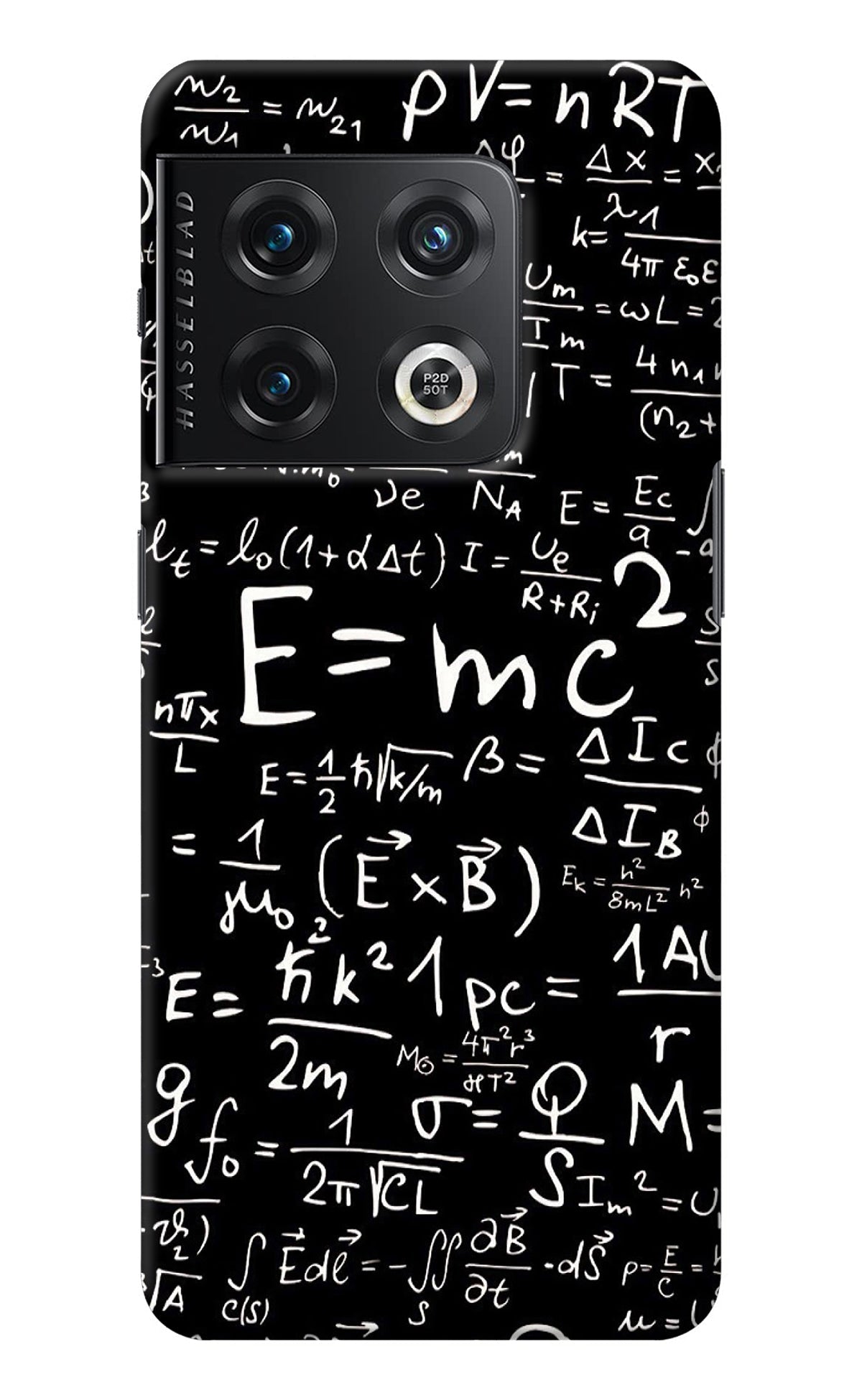 Physics Albert Einstein Formula OnePlus 10 Pro 5G Back Cover