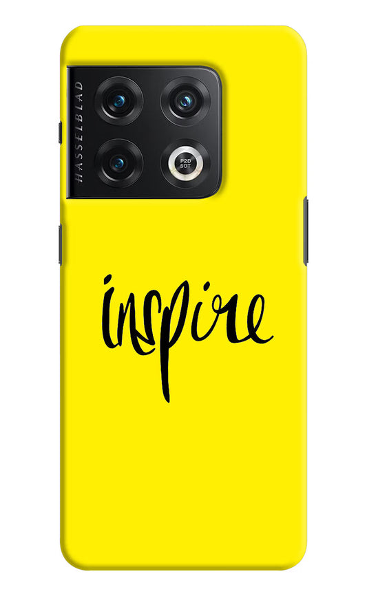 Inspire OnePlus 10 Pro 5G Hard Case Back Cover by Casekaro