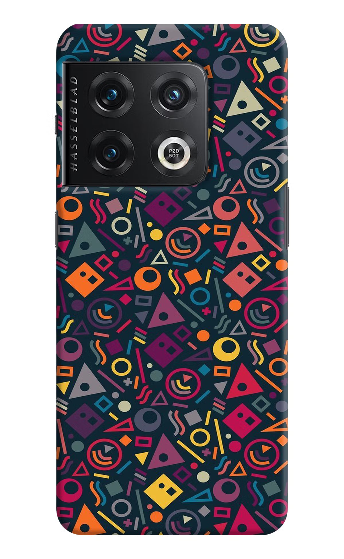 Geometric Abstract OnePlus 10 Pro 5G Hard Case Back Cover by Casekaro