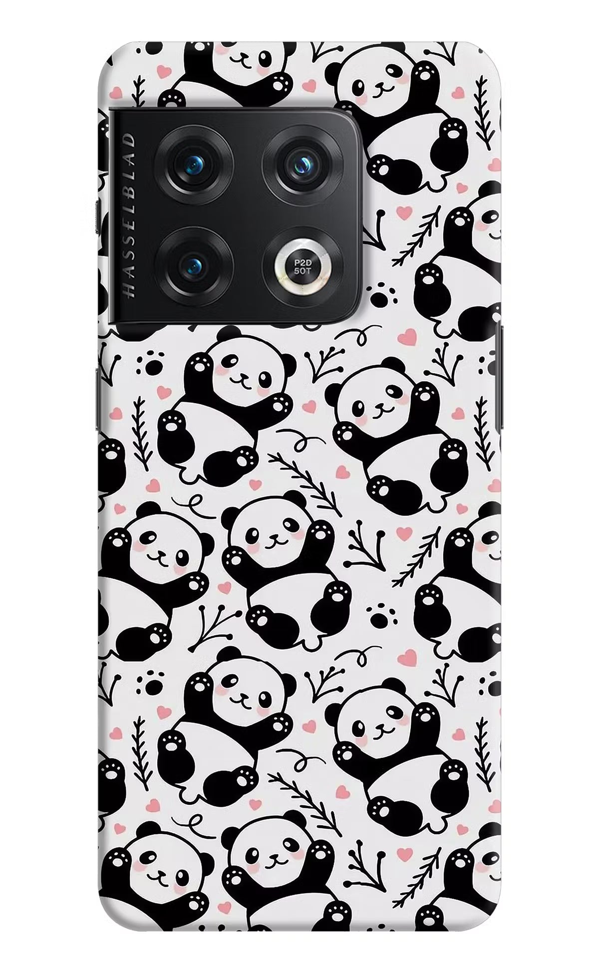 Cute Panda OnePlus 10 Pro 5G Hard Case Back Cover by Casekaro