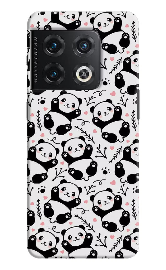 Cute Panda OnePlus 10 Pro 5G Hard Case Back Cover by Casekaro