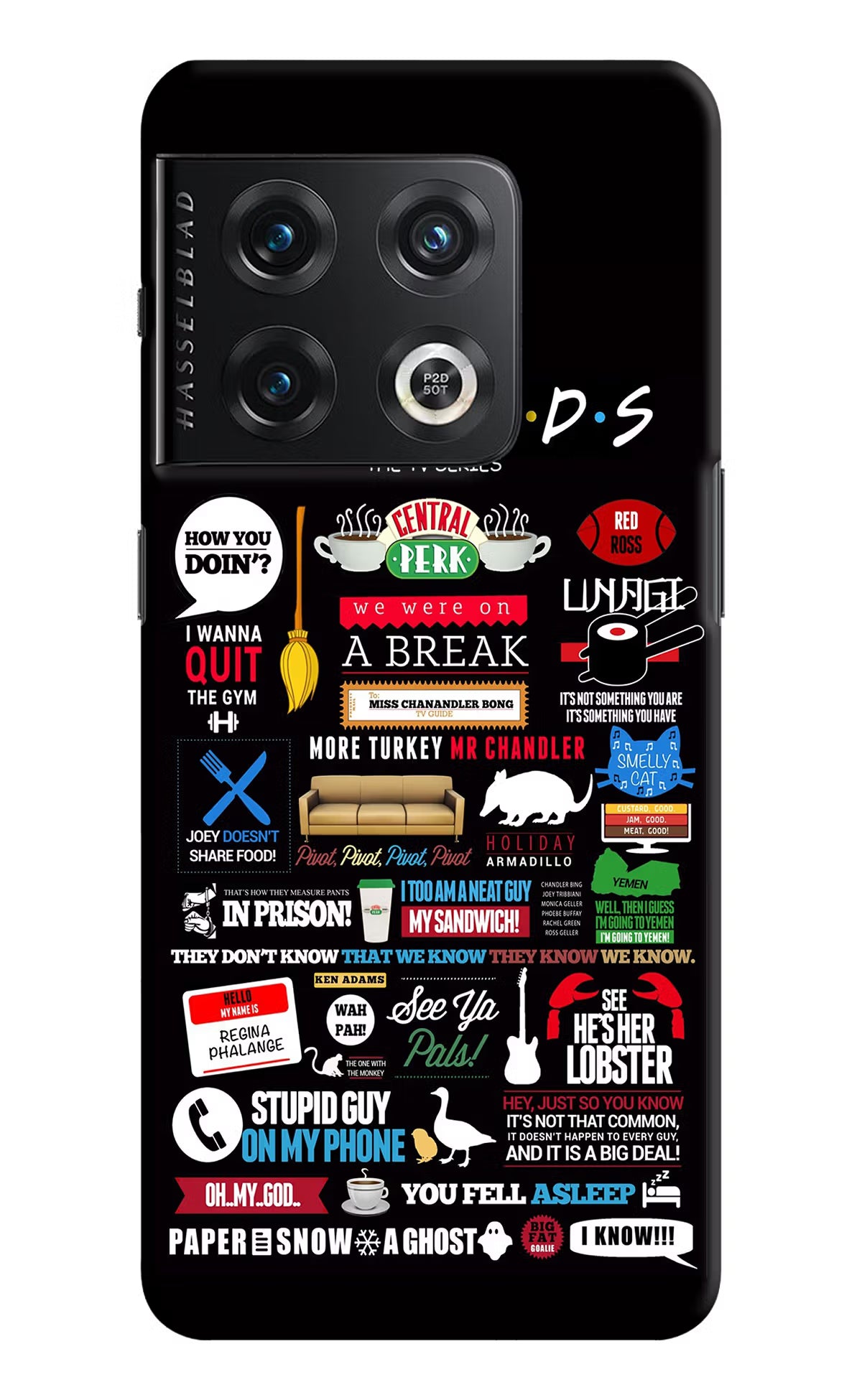 FRIENDS OnePlus 10 Pro 5G Hard Case Back Cover by Casekaro