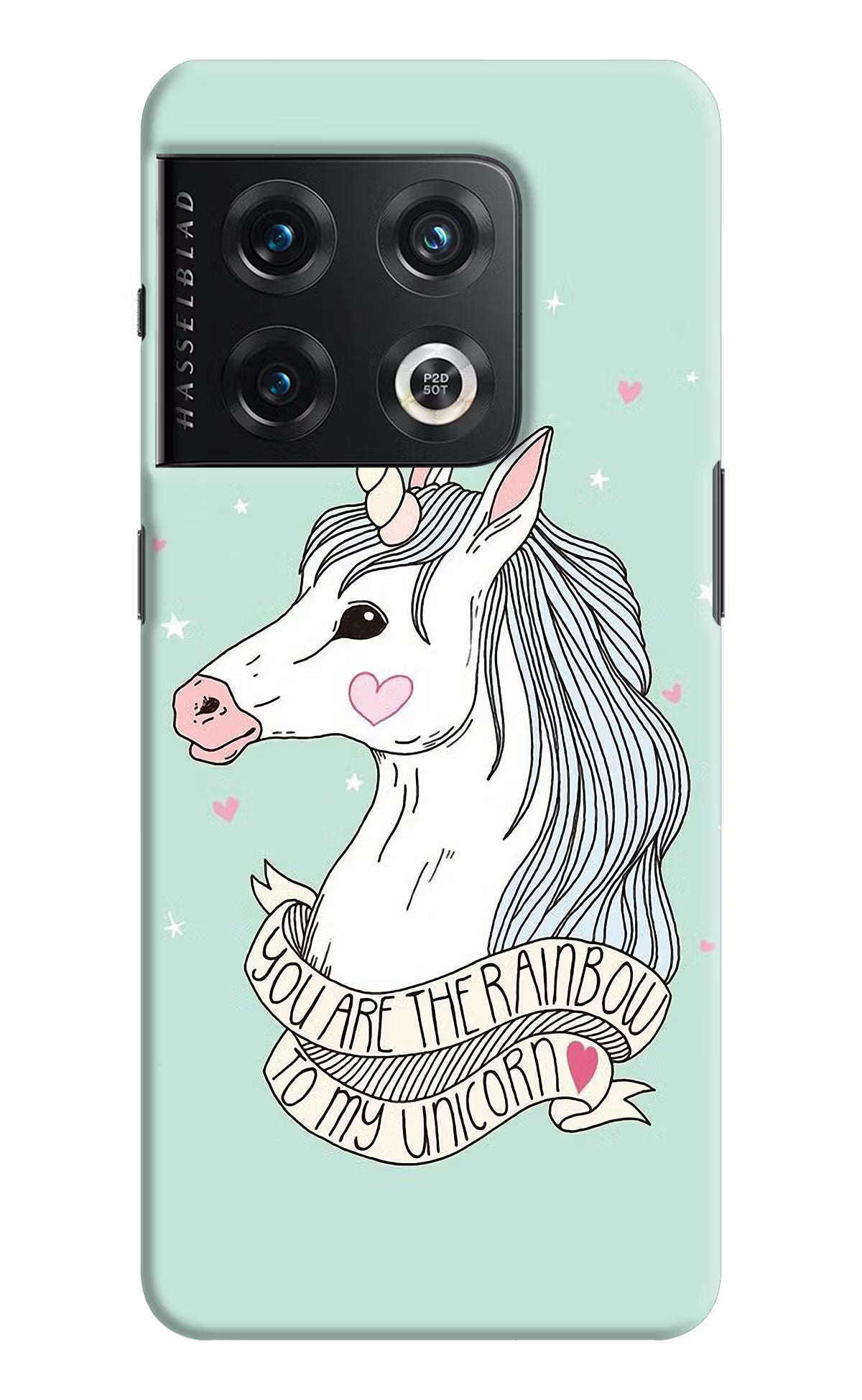 Unicorn Wallpaper OnePlus 10 Pro 5G Hard Case Back Cover by Casekaro