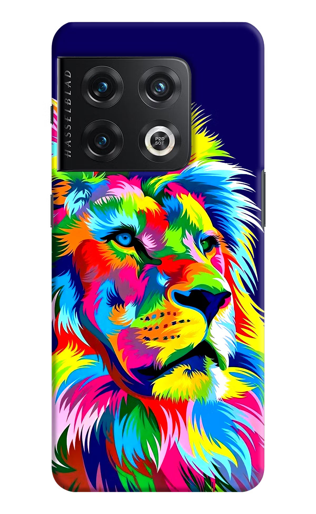 Vector Art Lion OnePlus 10 Pro 5G Hard Case Back Cover by Casekaro