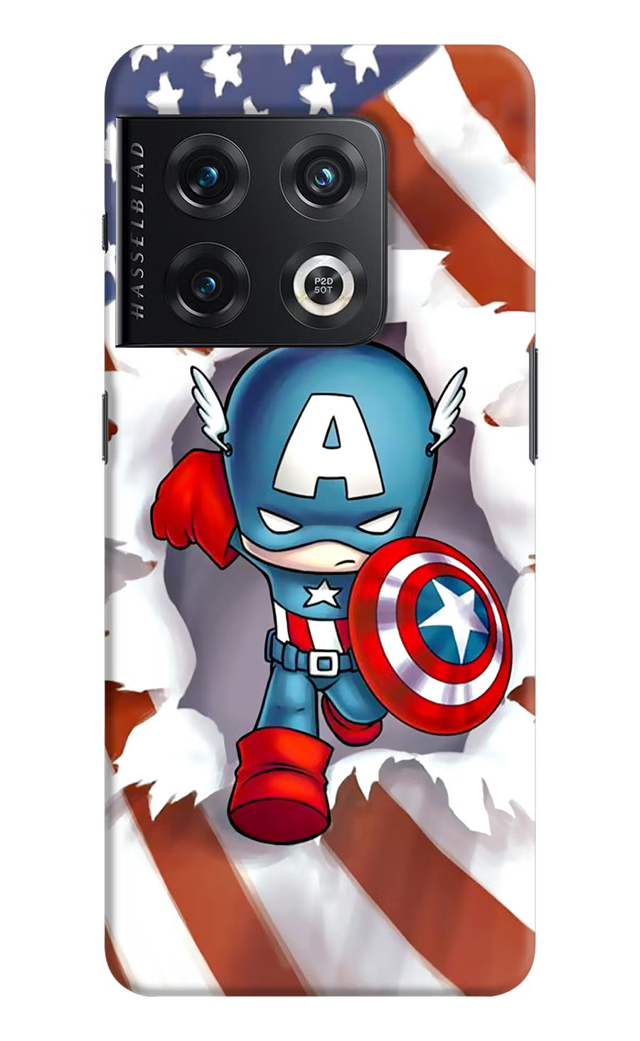 Captain America OnePlus 10 Pro 5G Back Cover, Hard case