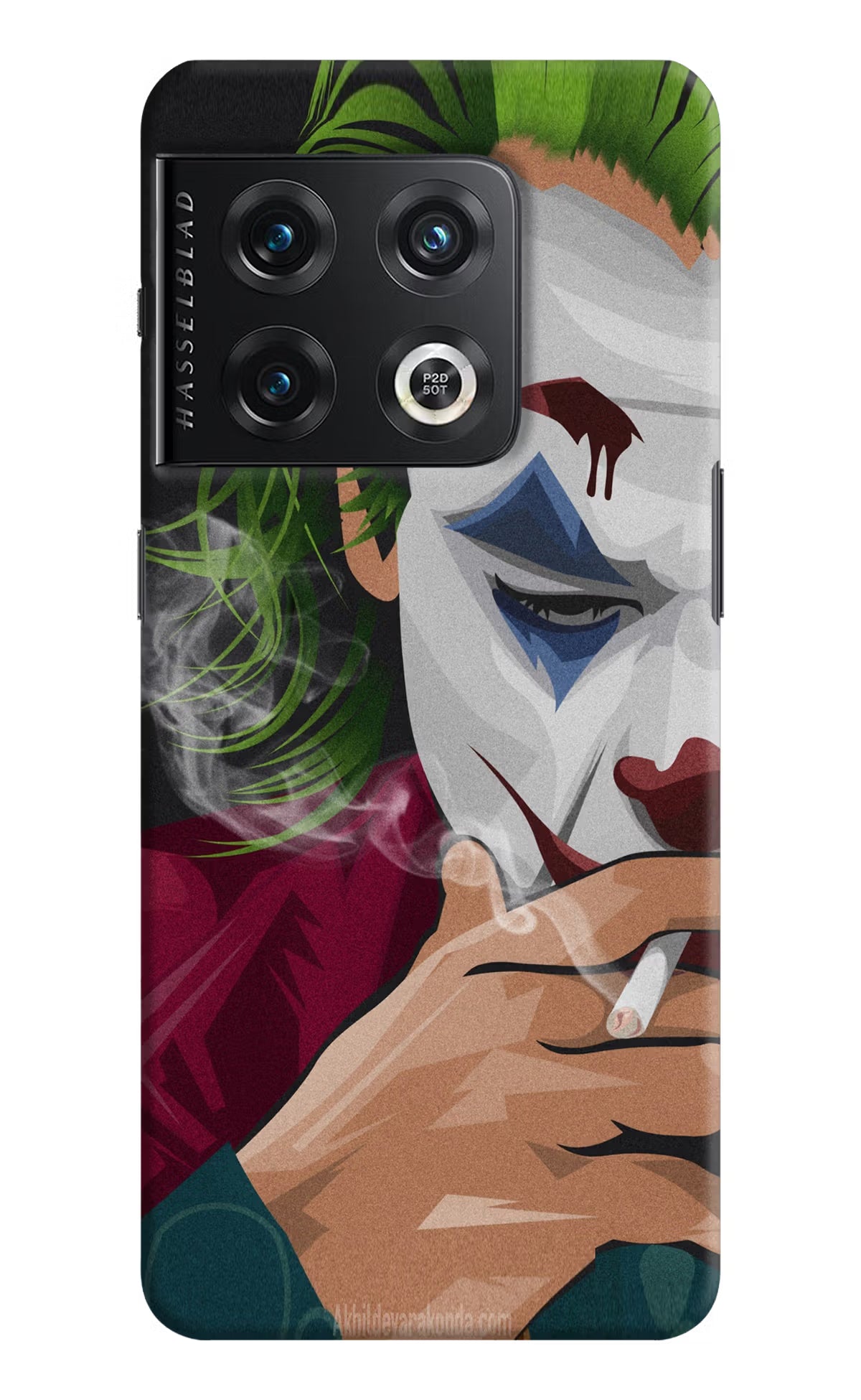Joker Smoking OnePlus 10 Pro 5G Hard Case Back Cover by Casekaro