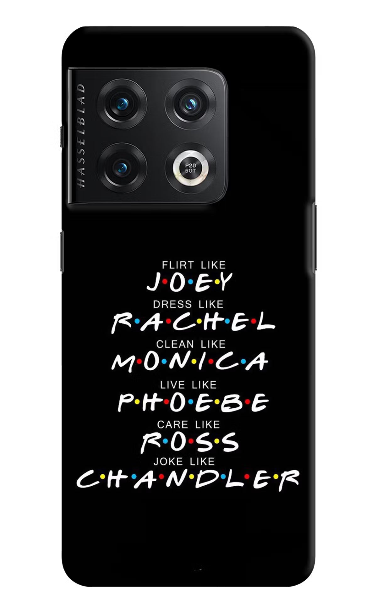 FRIENDS Character OnePlus 10 Pro 5G Hard Case Back Cover by Casekaro