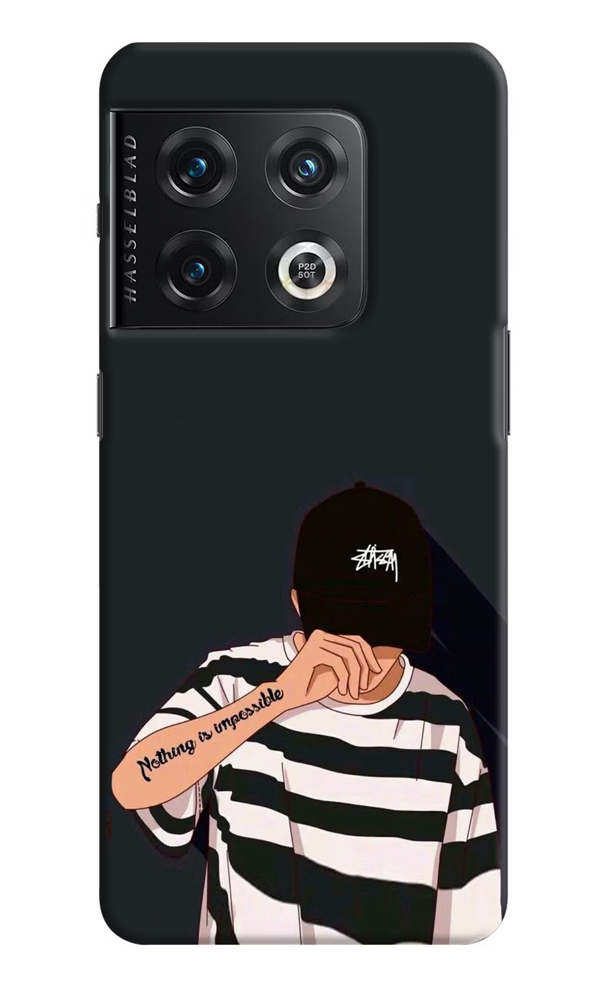 Aesthetic Boy OnePlus 10 Pro 5G Hard Case Back Cover by Casekaro
