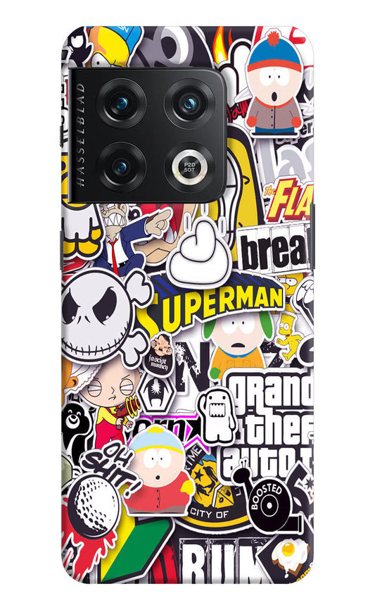 Sticker Bomb OnePlus 10 Pro 5G Hard Case Back Cover by Casekaro