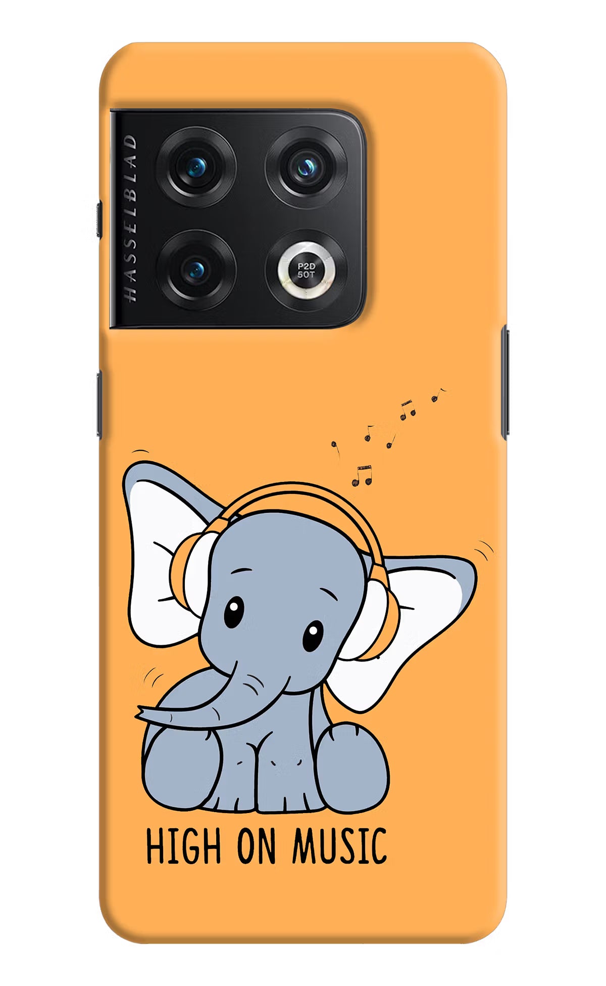 High On Music OnePlus 10 Pro 5G Hard Case Back Cover by Casekaro
