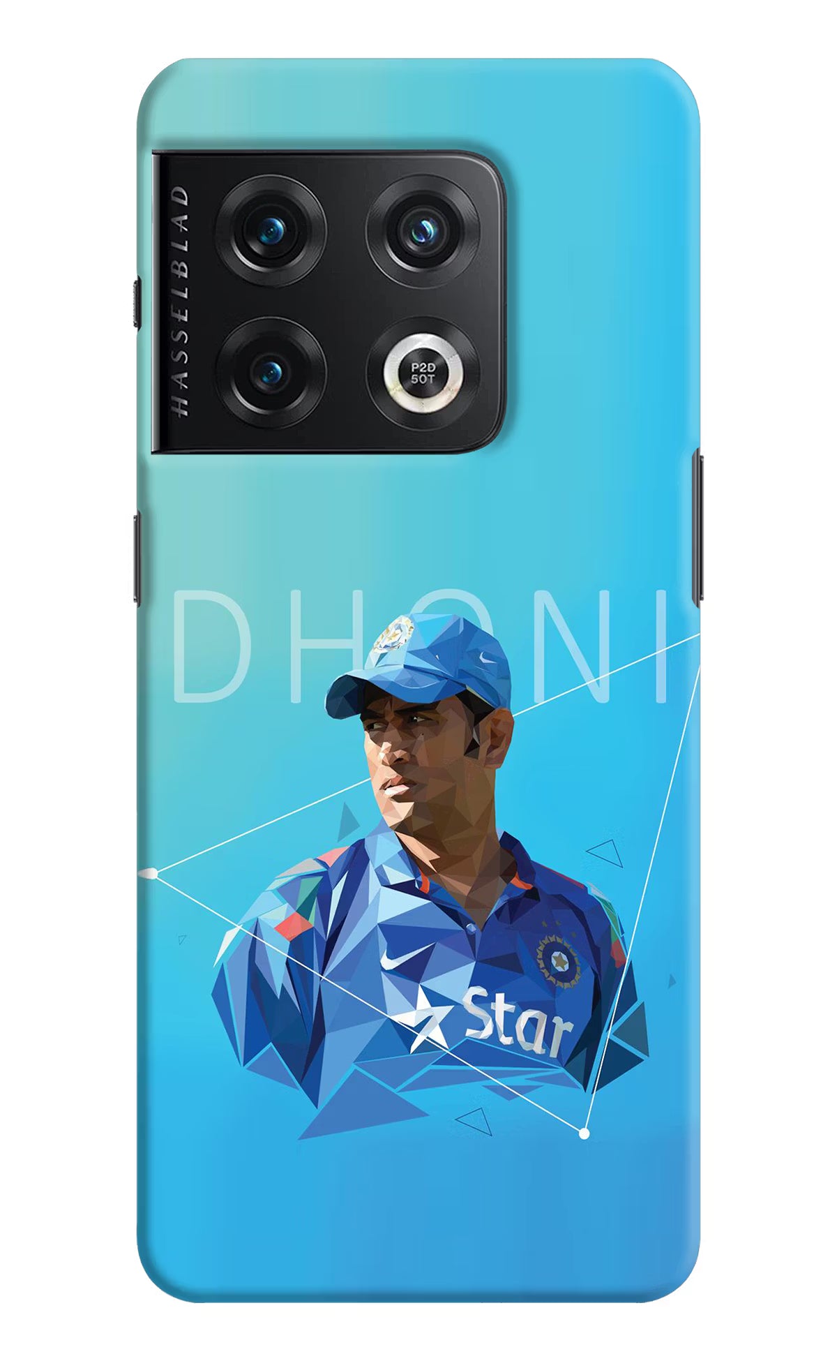 Dhoni Artwork OnePlus 10 Pro 5G Hard Case Back Cover by Casekaro