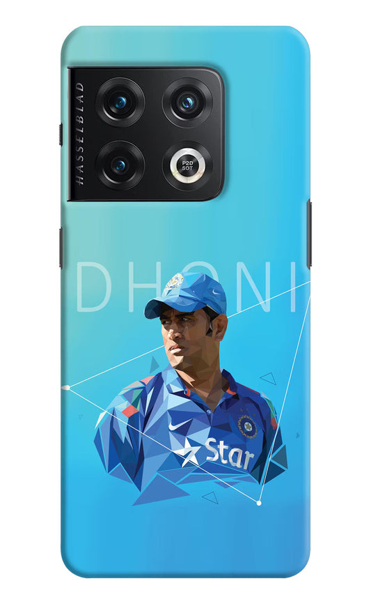 Dhoni Artwork OnePlus 10 Pro 5G Hard Case Back Cover by Casekaro