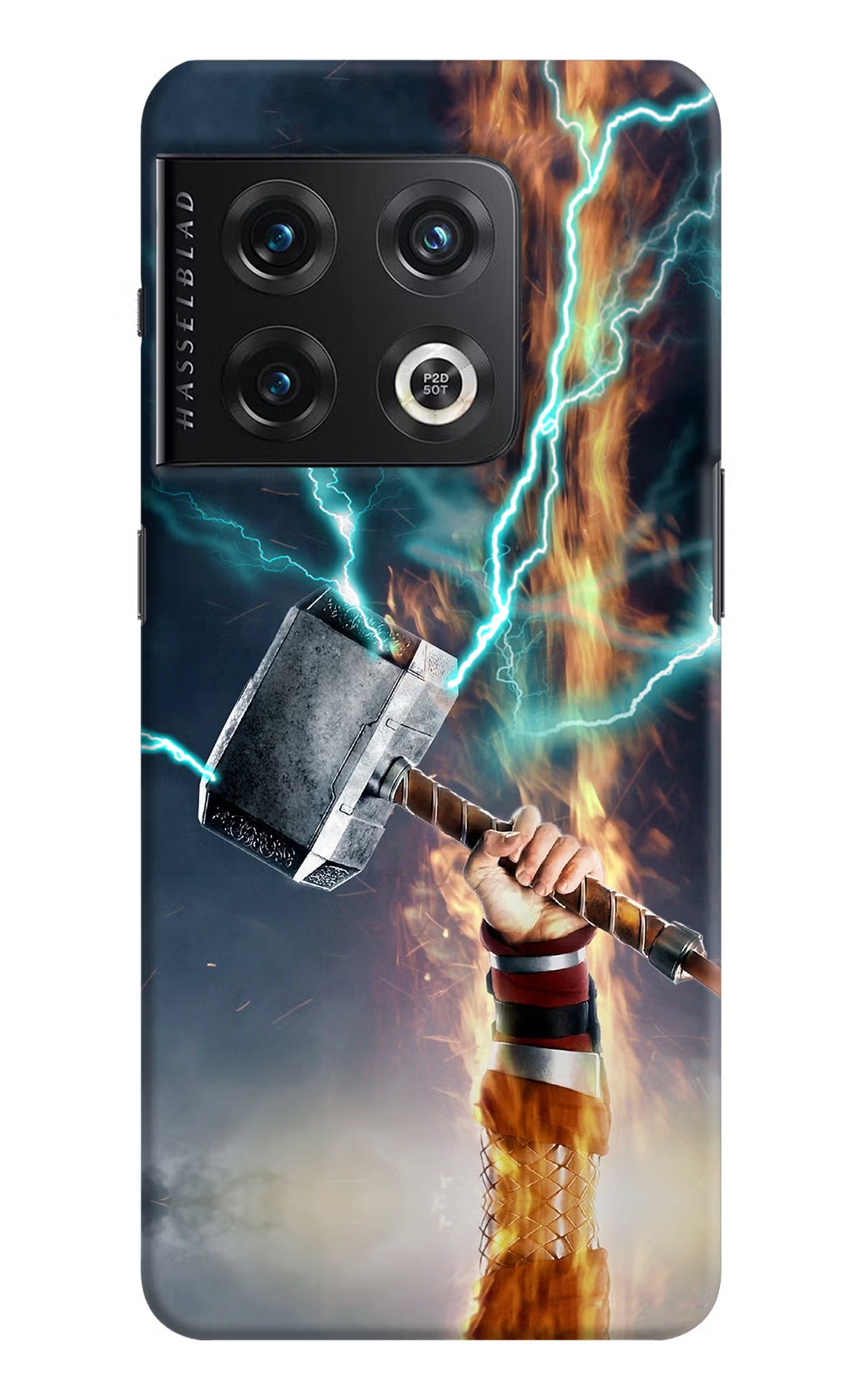 Thor Hammer Mjolnir OnePlus 10 Pro 5G Hard Case Back Cover by Casekaro