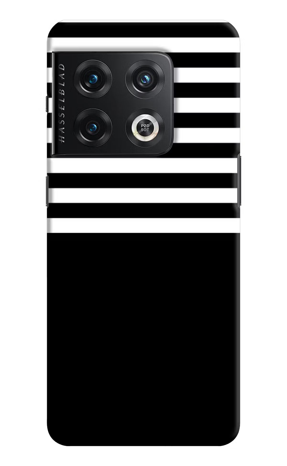 Black and White Print OnePlus 10 Pro 5G Hard Case Back Cover by Casekaro