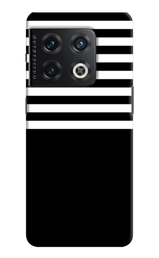 Black and White Print OnePlus 10 Pro 5G Hard Case Back Cover by Casekaro