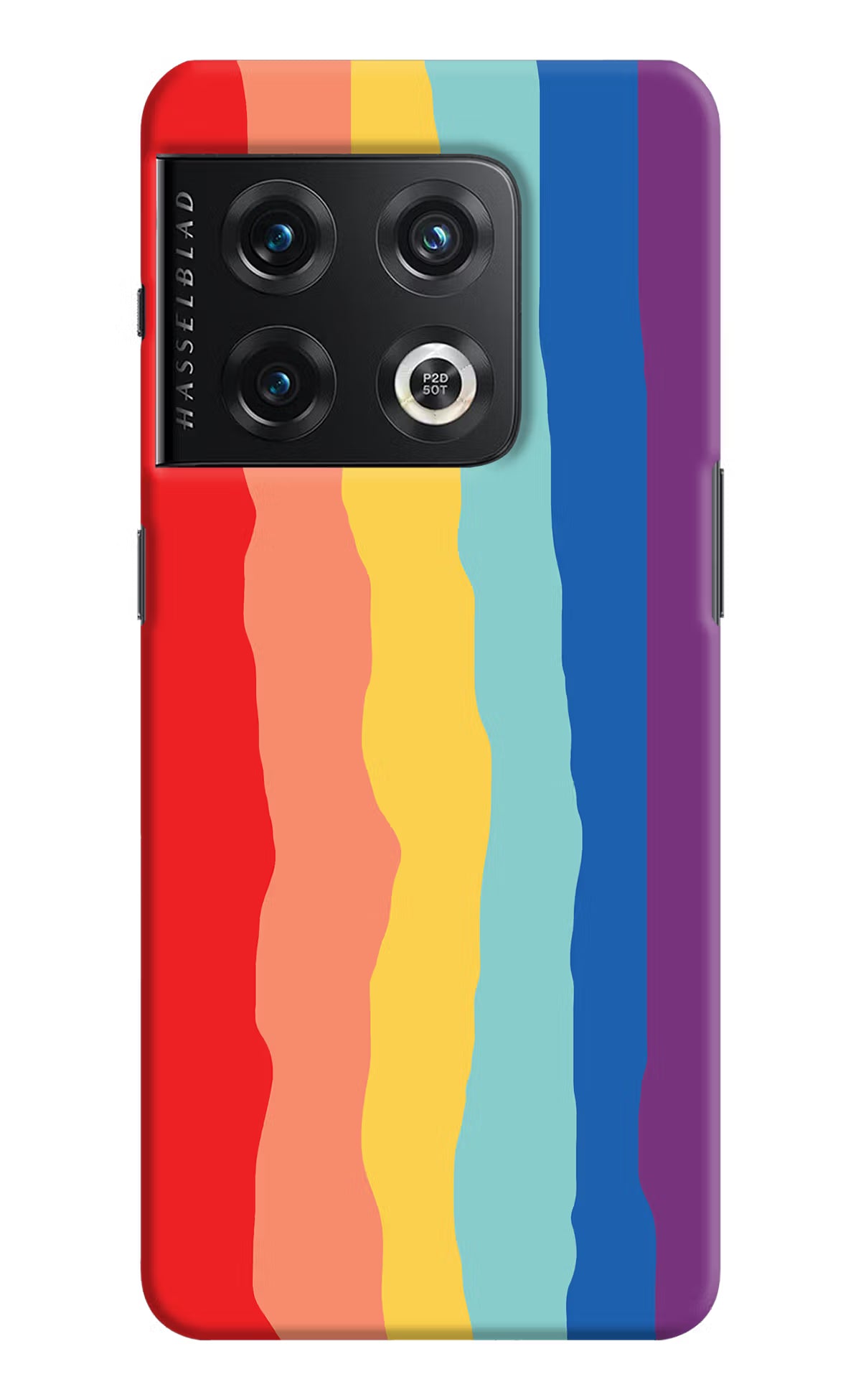 Rainbow OnePlus 10 Pro 5G Hard Case Back Cover by Casekaro
