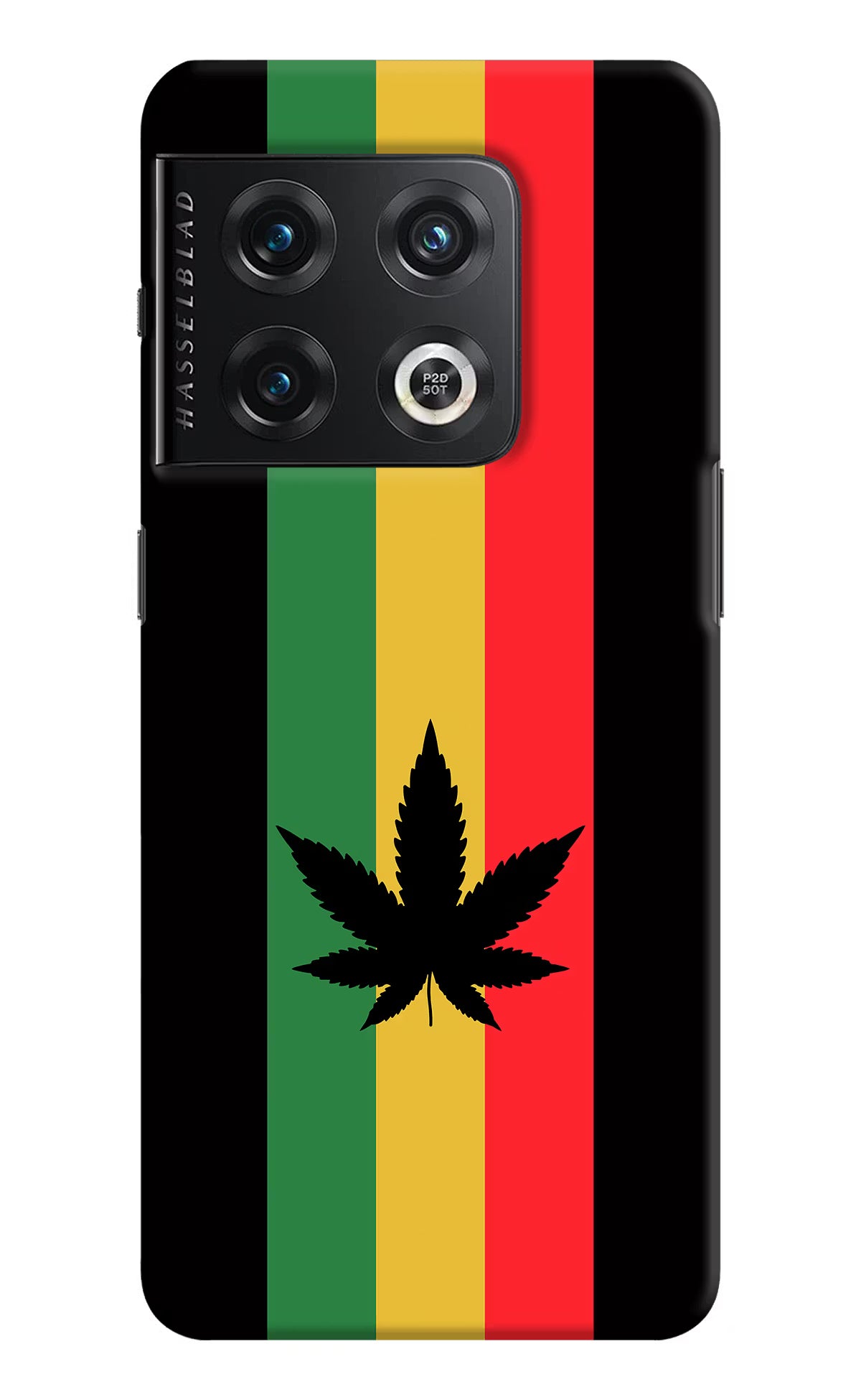 Weed Flag OnePlus 10 Pro 5G Hard Case Back Cover by Casekaro