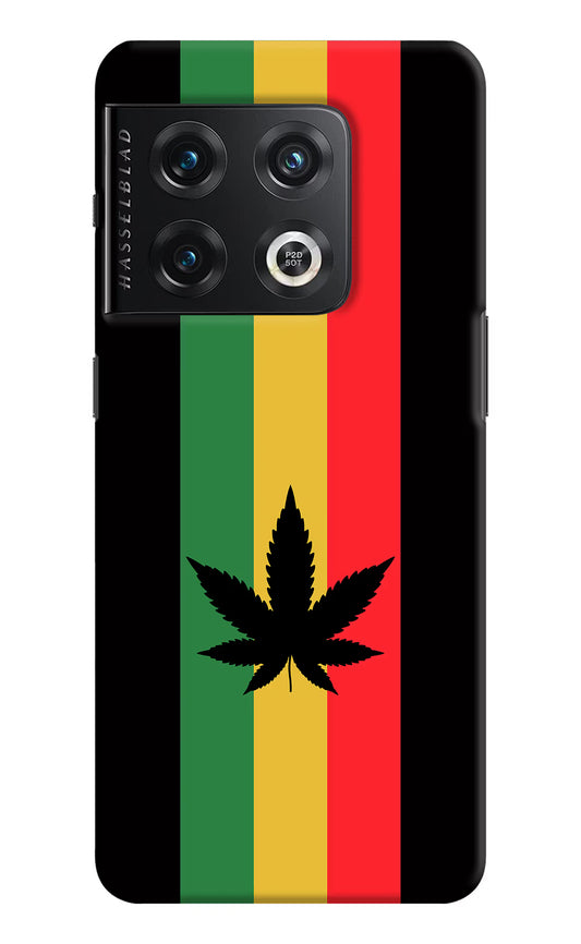 Weed Flag OnePlus 10 Pro 5G Hard Case Back Cover by Casekaro