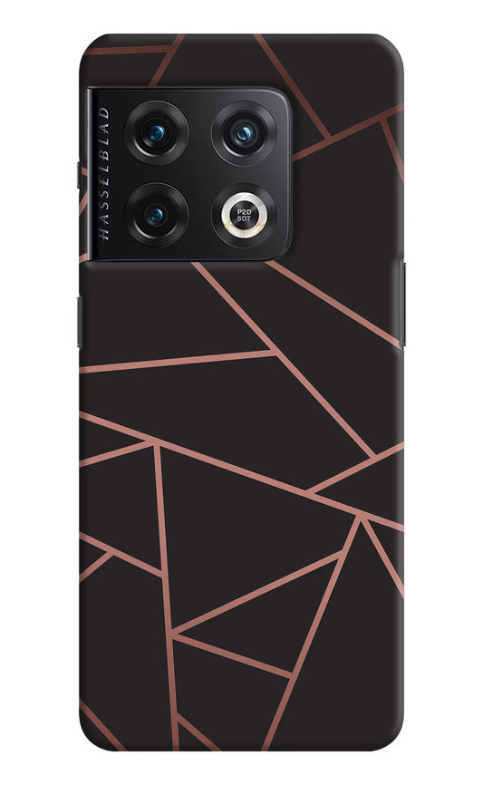 Geometric Pattern OnePlus 10 Pro 5G Hard Case Back Cover by Casekaro