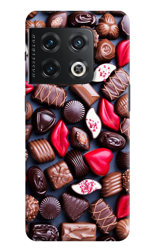 Chocolates OnePlus 10 Pro 5G Hard Case Back Cover by Casekaro