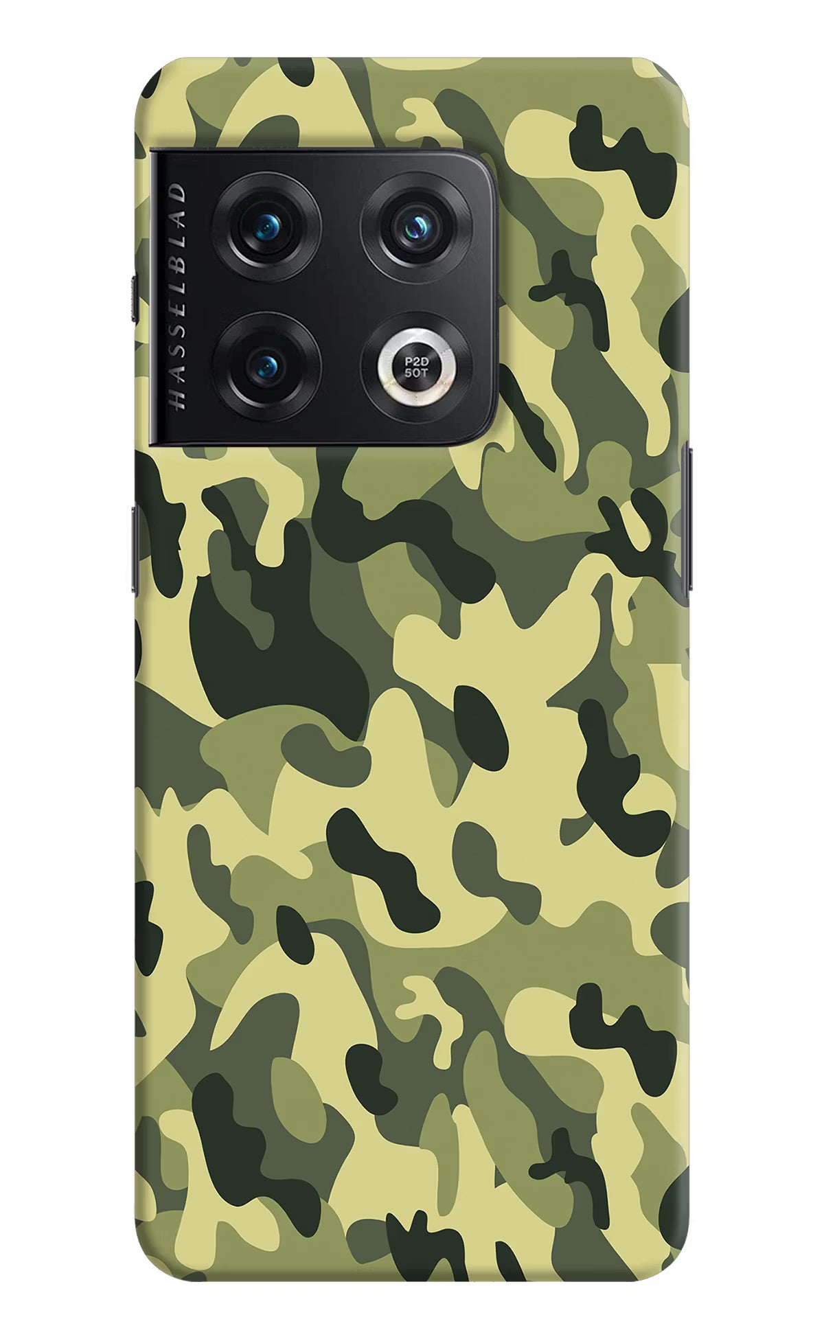 Camouflage OnePlus 10 Pro 5G Hard Case Back Cover by Casekaro