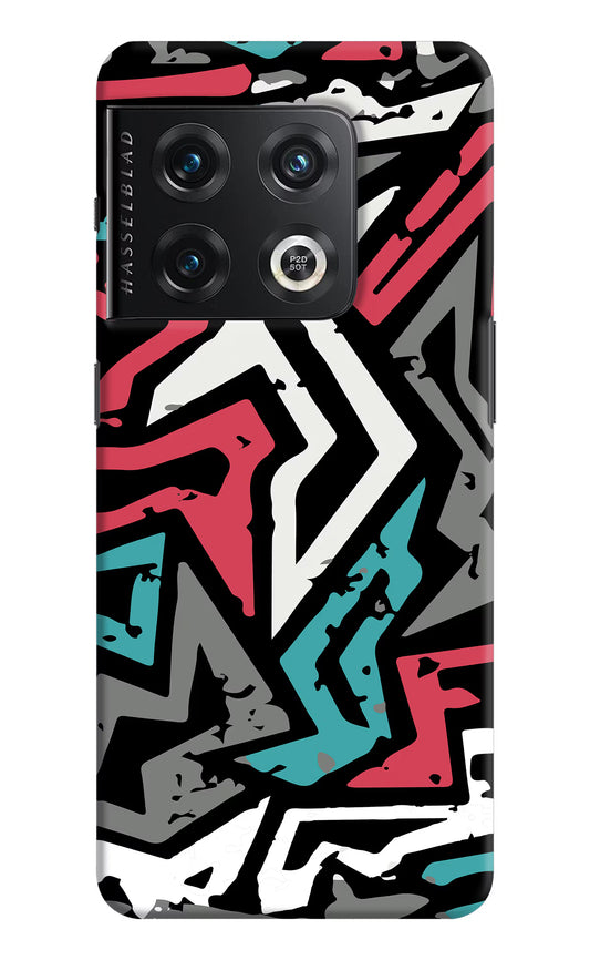 Geometric Graffiti OnePlus 10 Pro 5G Hard Case Back Cover by Casekaro