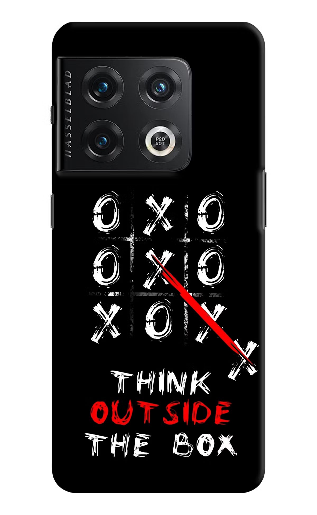 Think out of the BOX OnePlus 10 Pro 5G Hard Case Back Cover by Casekaro