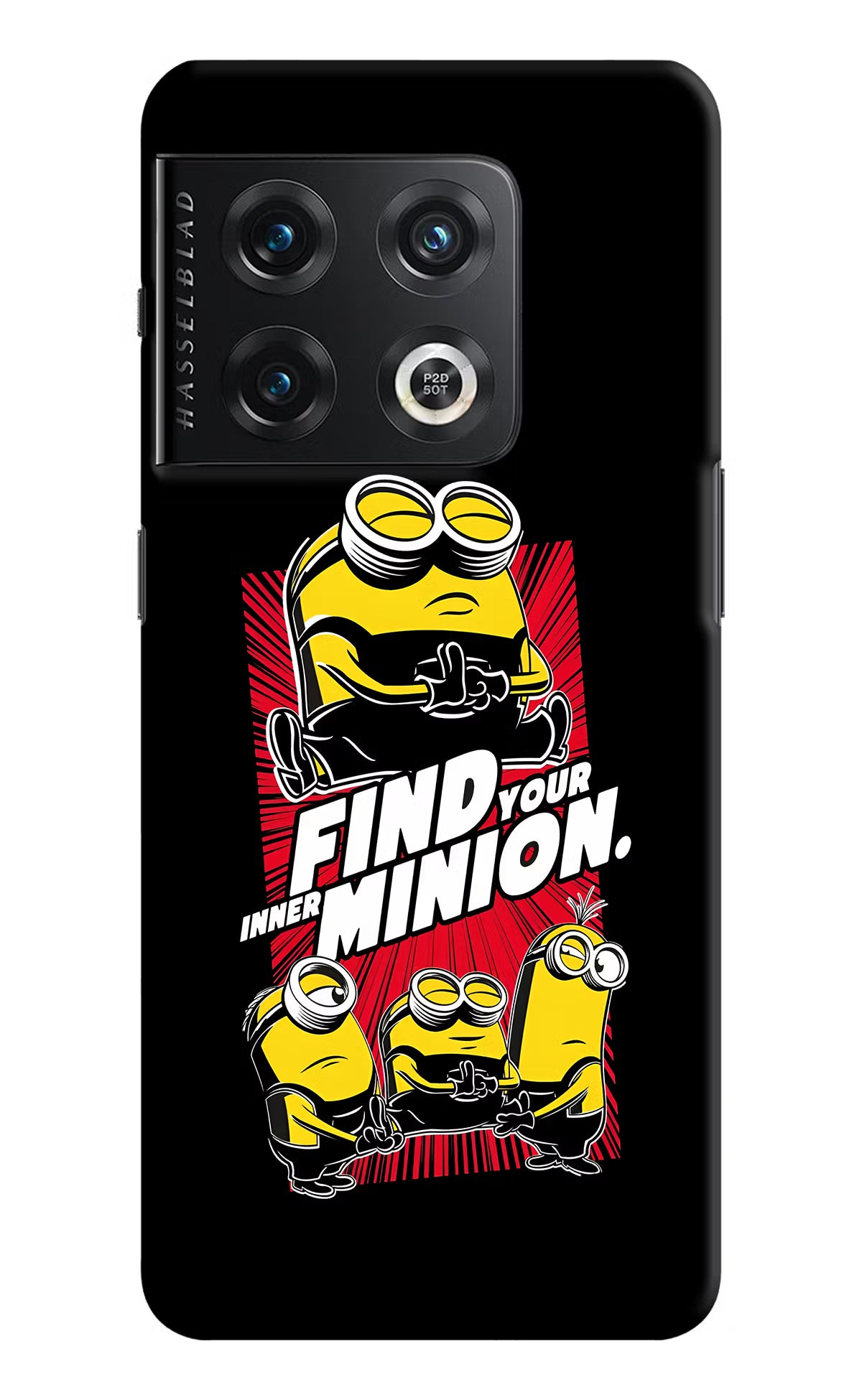 Find your inner Minion OnePlus 10 Pro 5G Hard Case Back Cover by Casekaro