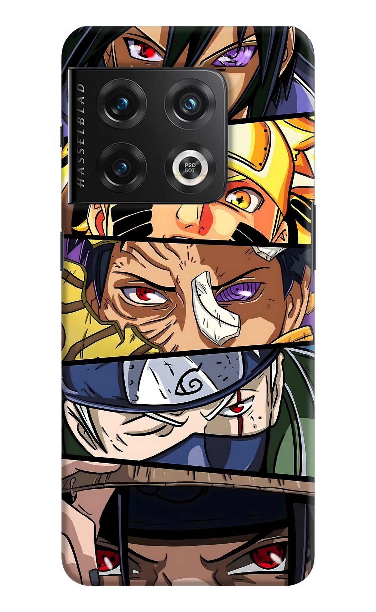 Naruto Character OnePlus 10 Pro 5G Hard Case Back Cover by Casekaro