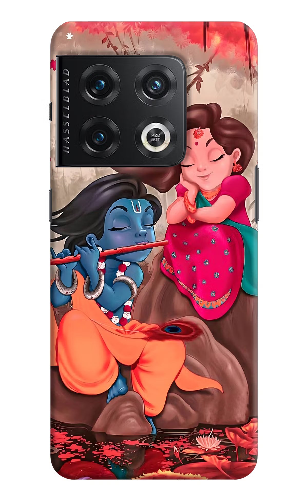 Radhe Krishna OnePlus 10 Pro 5G Hard Case Back Cover by Casekaro
