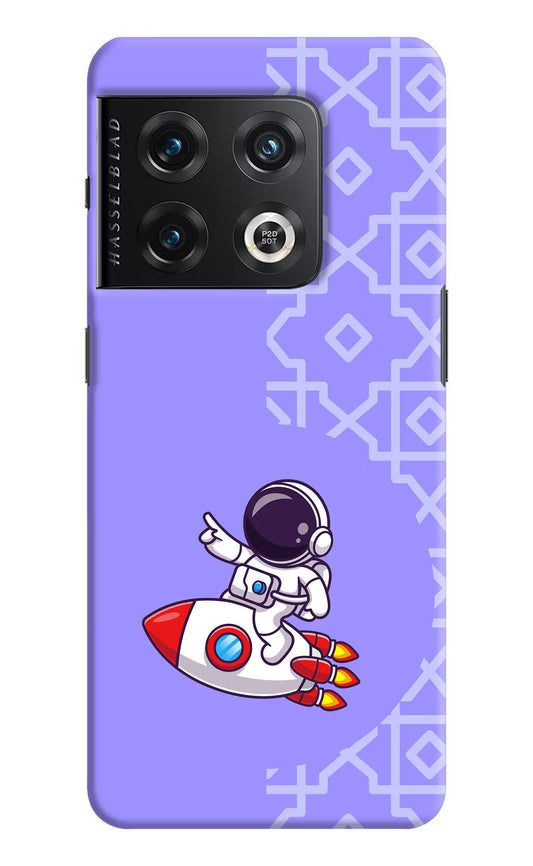 Cute Astronaut OnePlus 10 Pro 5G Hard Case Back Cover by Casekaro