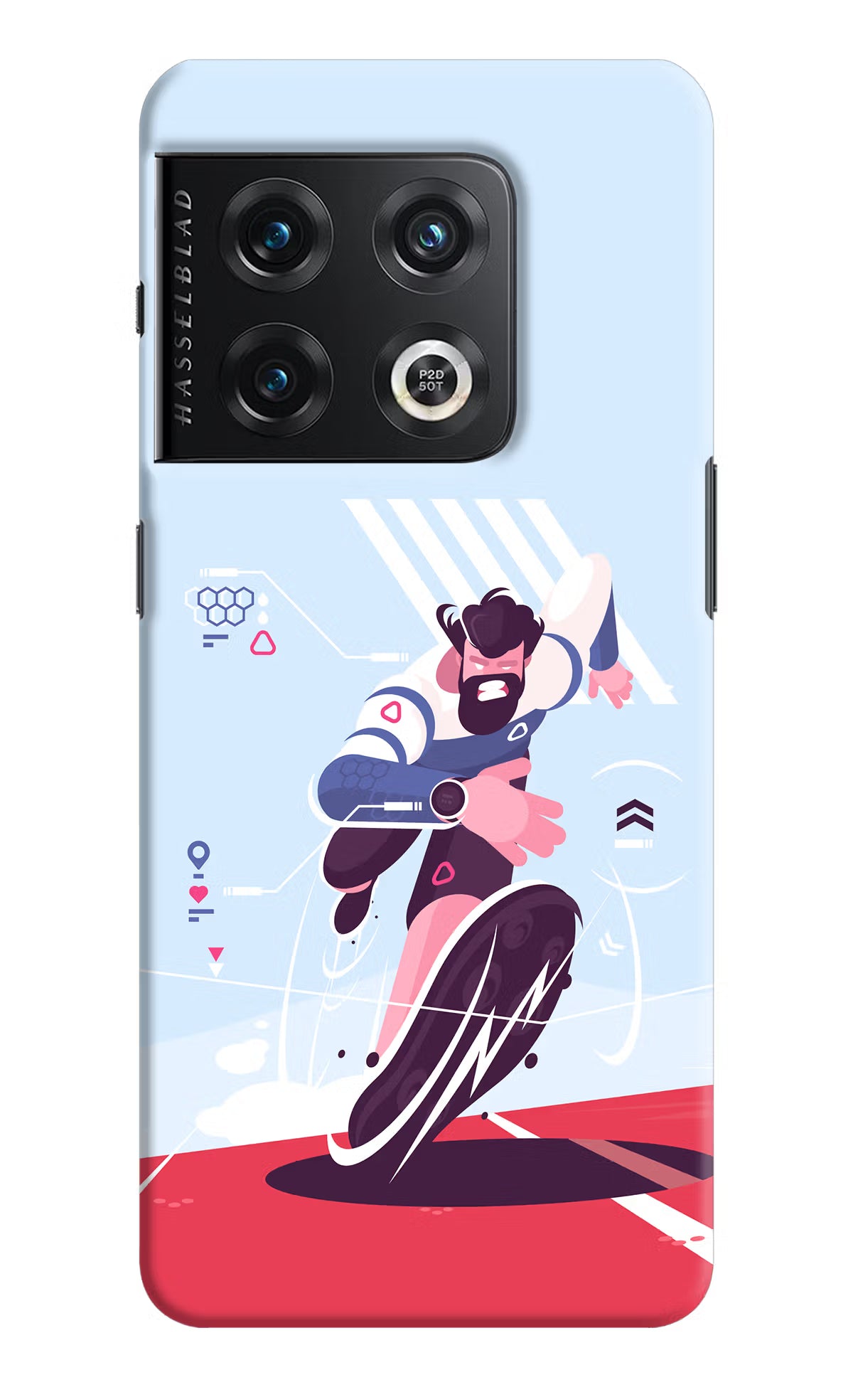 Run Pro OnePlus 10 Pro 5G Hard Case Back Cover by Casekaro