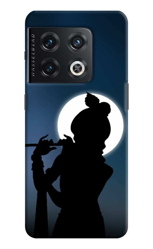 Shri Krishna Silhouette OnePlus 10 Pro 5G Hard Case Back Cover by Casekaro