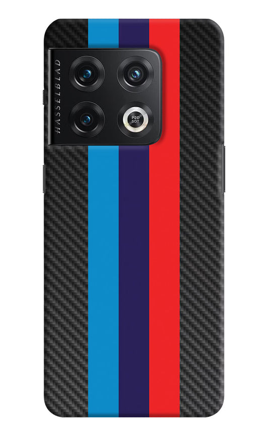 BMW Stripes Pattern OnePlus 10 Pro 5G Hard Case Back Cover by Casekaro