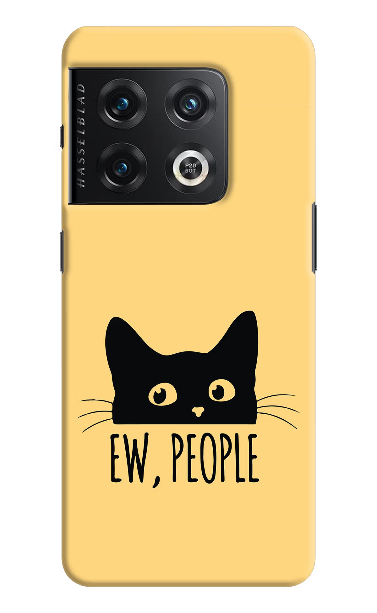 Ew People Catitude OnePlus 10 Pro 5G Hard Case Back Cover by Casekaro