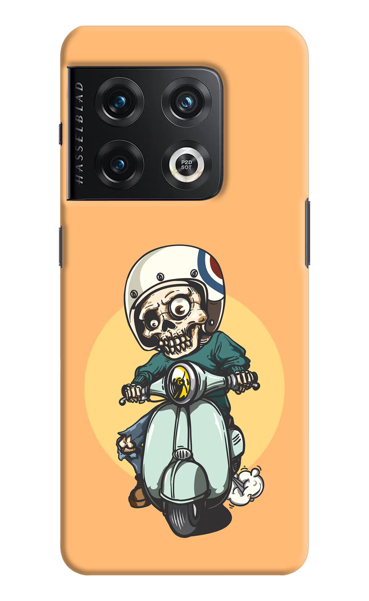Undead Biker OnePlus 10 Pro 5G Hard Case Back Cover by Casekaro