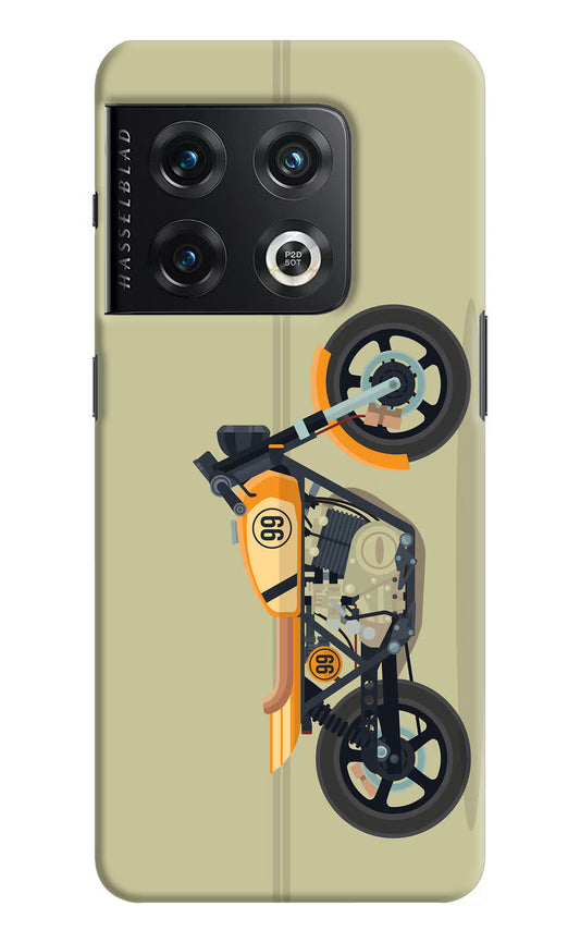 Vertical Speedster OnePlus 10 Pro 5G Hard Case Back Cover by Casekaro