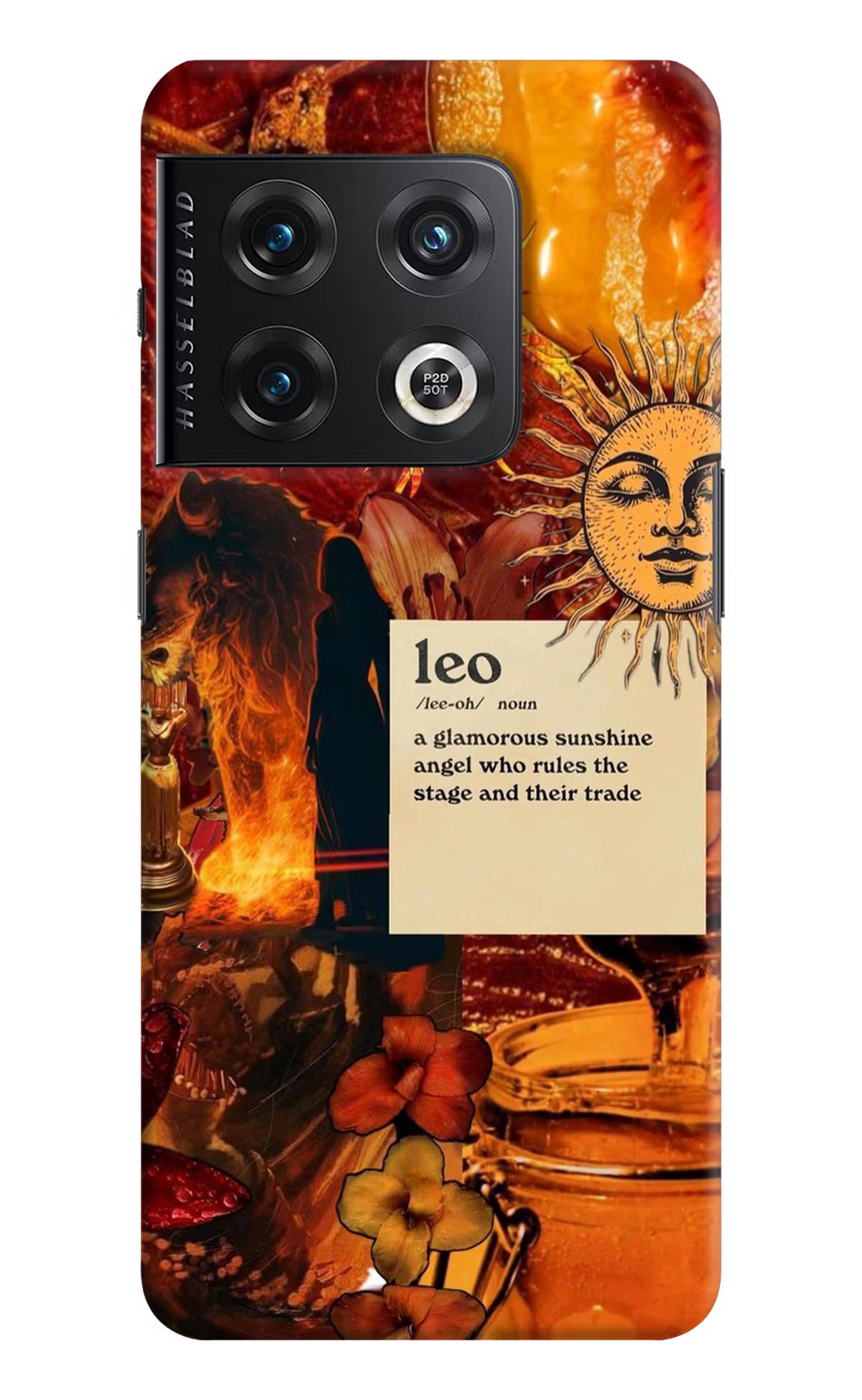 Leo Zodiac OnePlus 10 Pro 5G Hard Case Back Cover by Casekaro