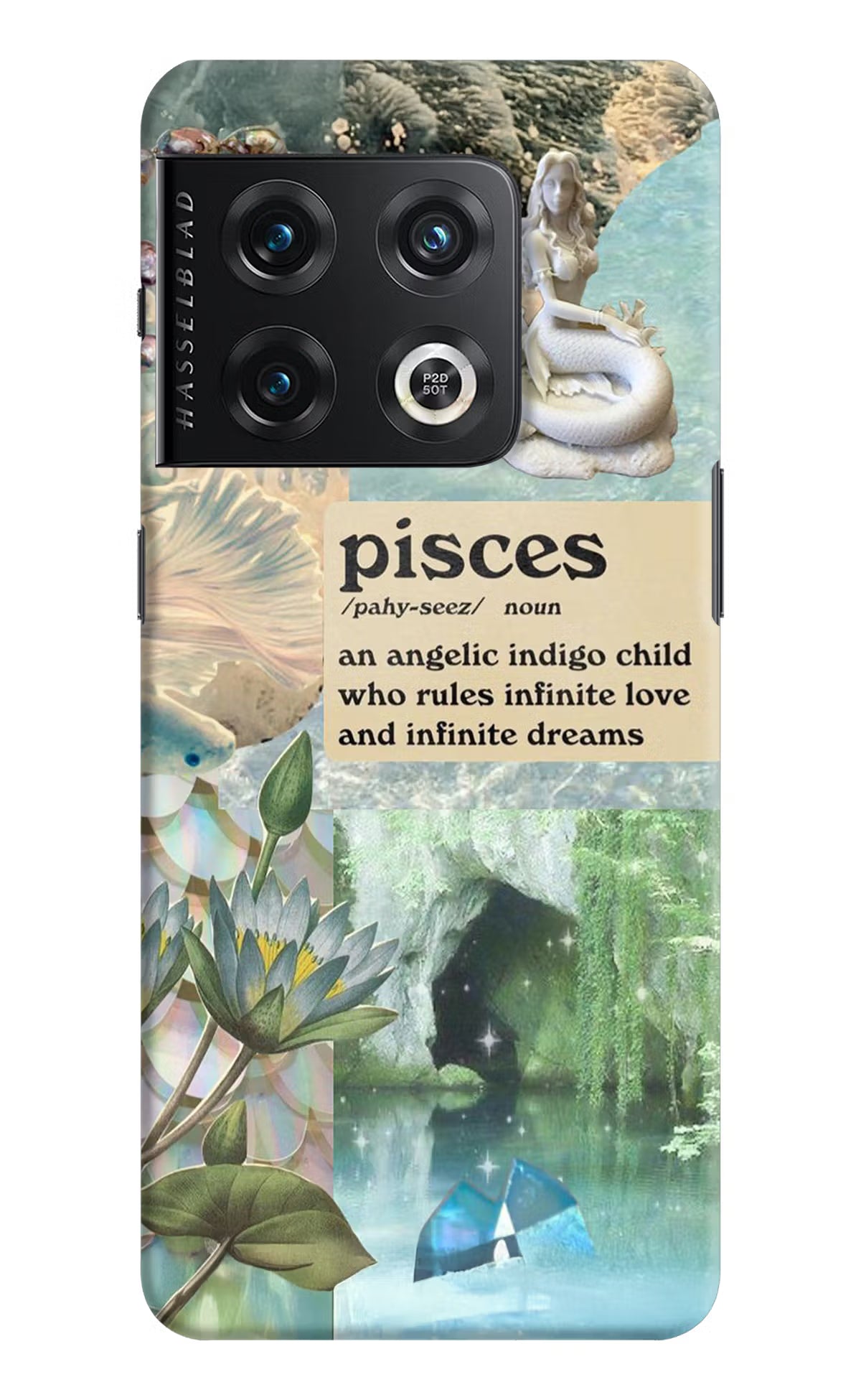 Pisces Zodiac OnePlus 10 Pro 5G Hard Case Back Cover by Casekaro