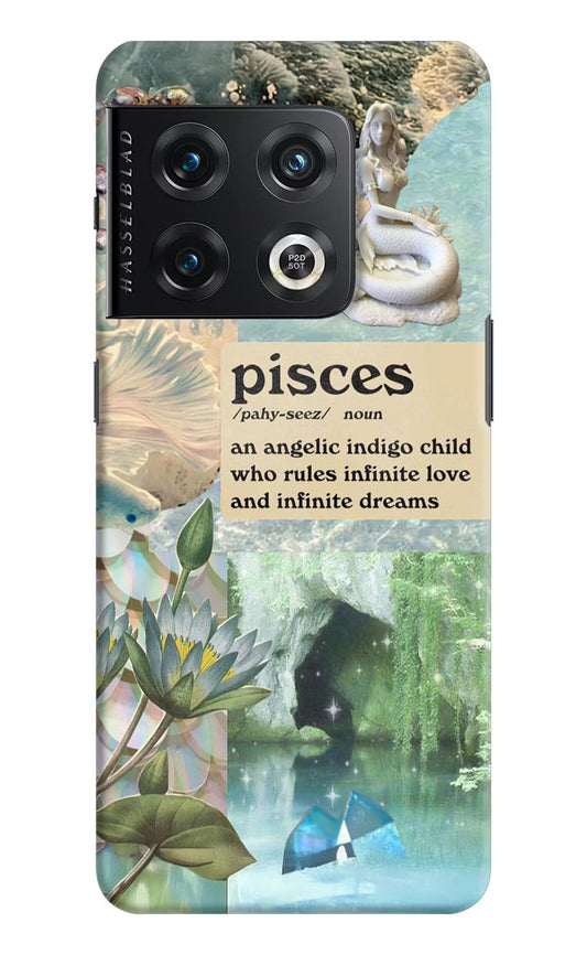 Pisces Zodiac OnePlus 10 Pro 5G Hard Case Back Cover by Casekaro