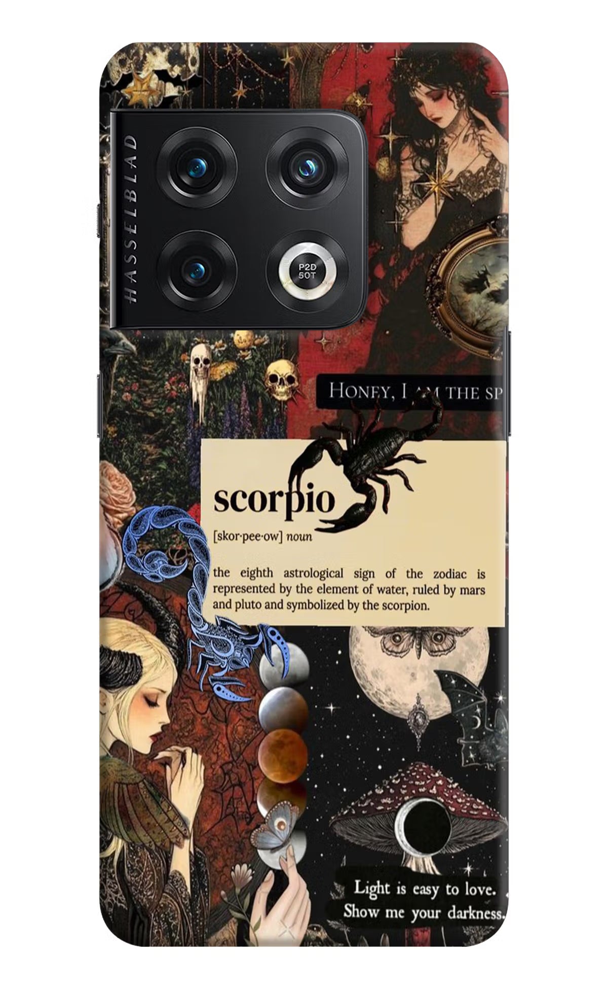 Scorpio Zodiac OnePlus 10 Pro 5G Hard Case Back Cover by Casekaro