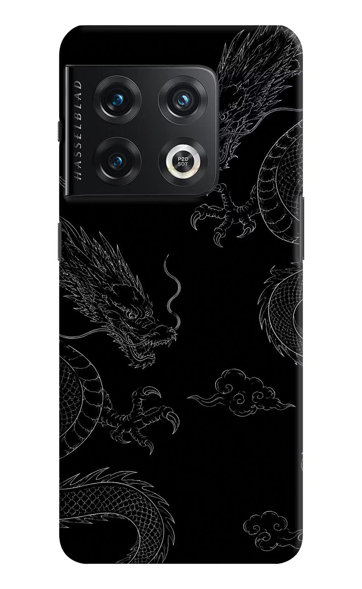 Twin Dragons OnePlus 10 Pro 5G Hard Case Back Cover by Casekaro