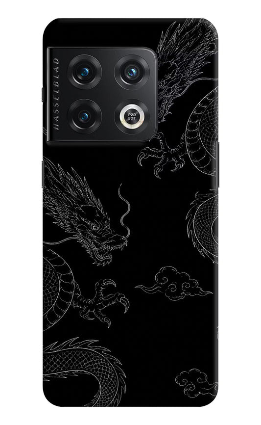 Twin Dragons OnePlus 10 Pro 5G Hard Case Back Cover by Casekaro