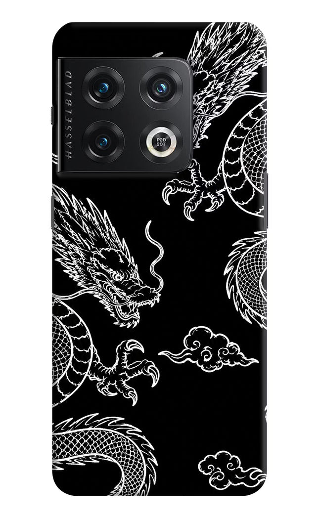 Twin Dragons OnePlus 10 Pro 5G Hard Case Back Cover by Casekaro