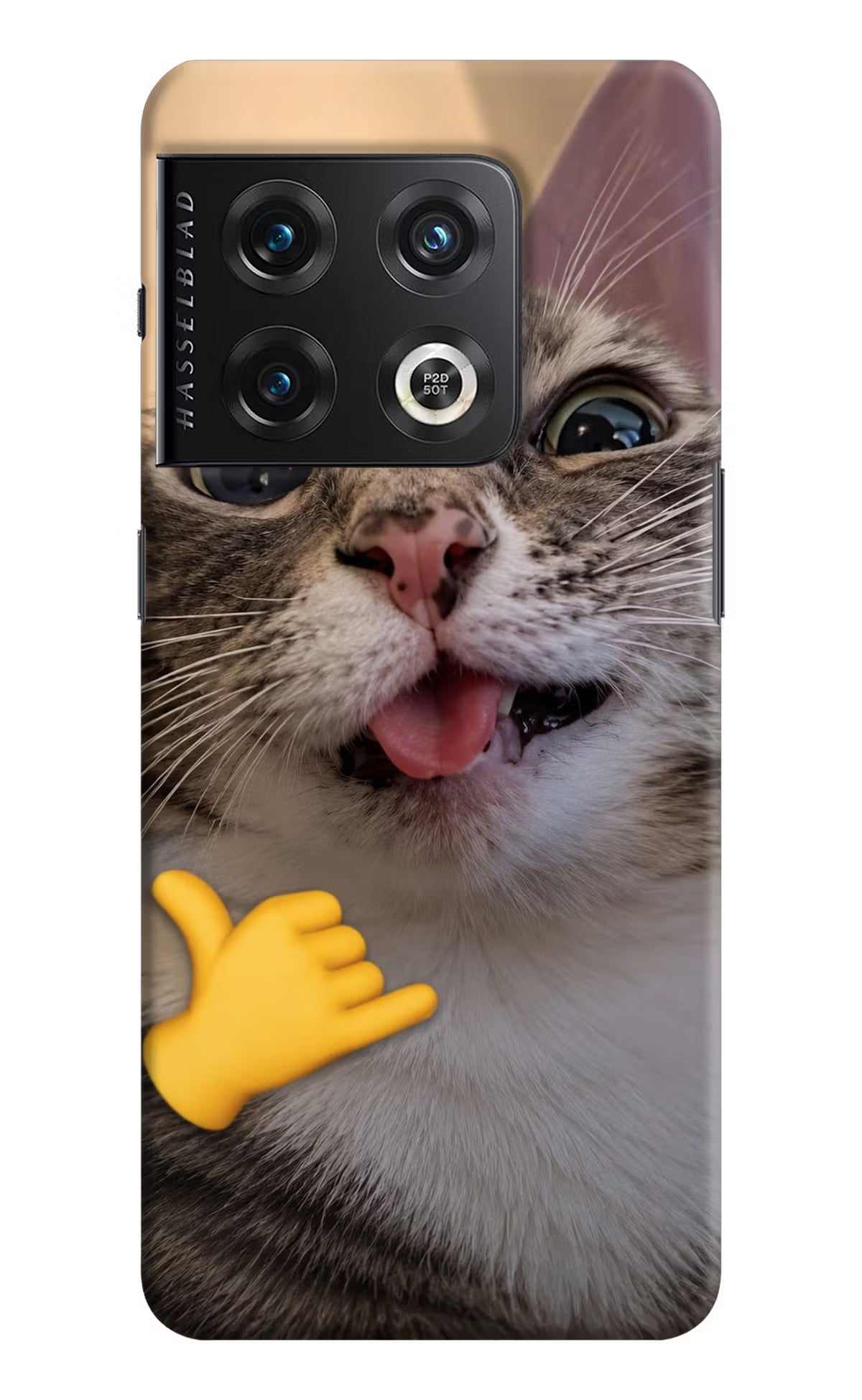 Silly Cat Call OnePlus 10 Pro 5G Back Cover