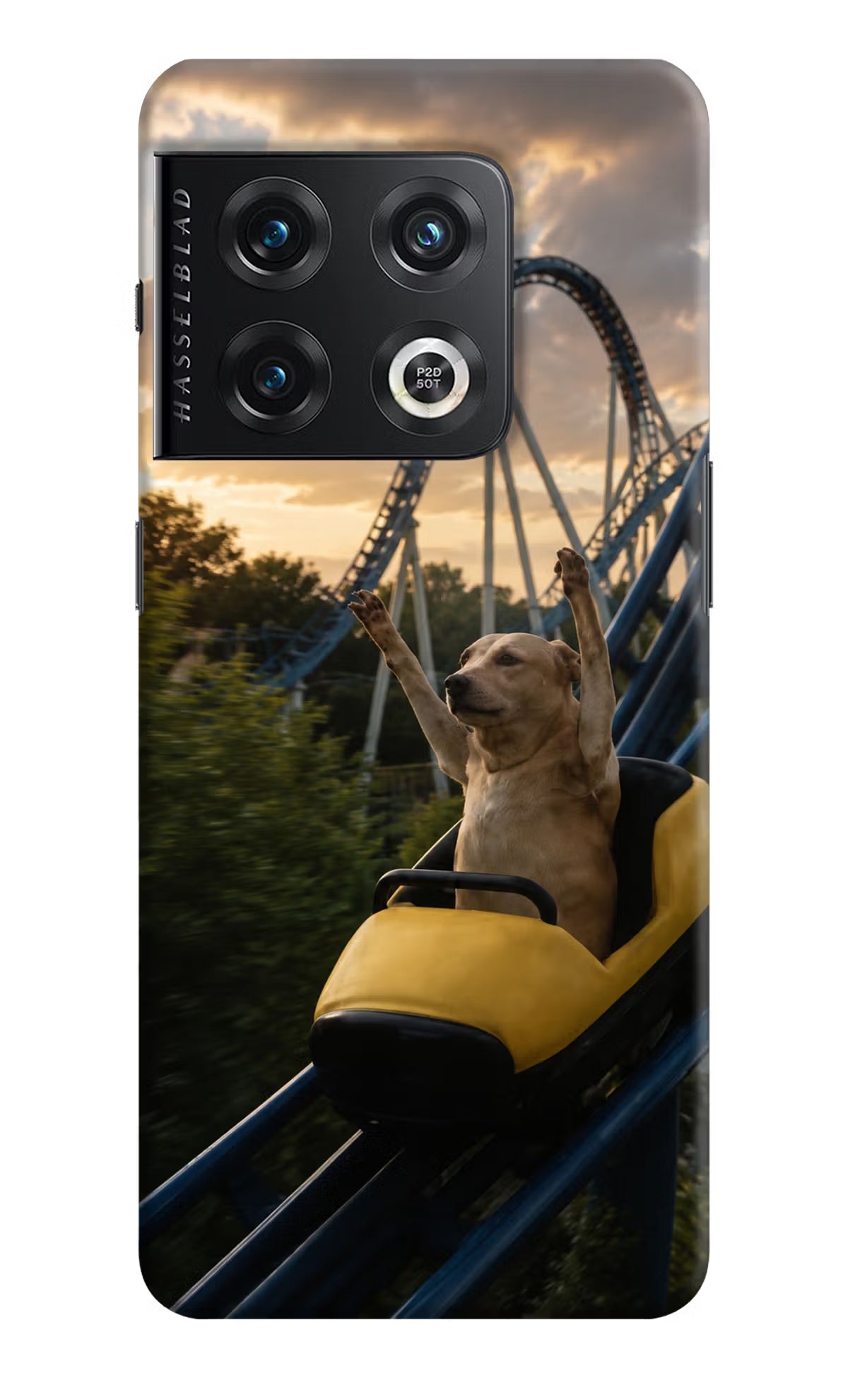 Rollercoaster Dog OnePlus 10 Pro 5G Back Cover