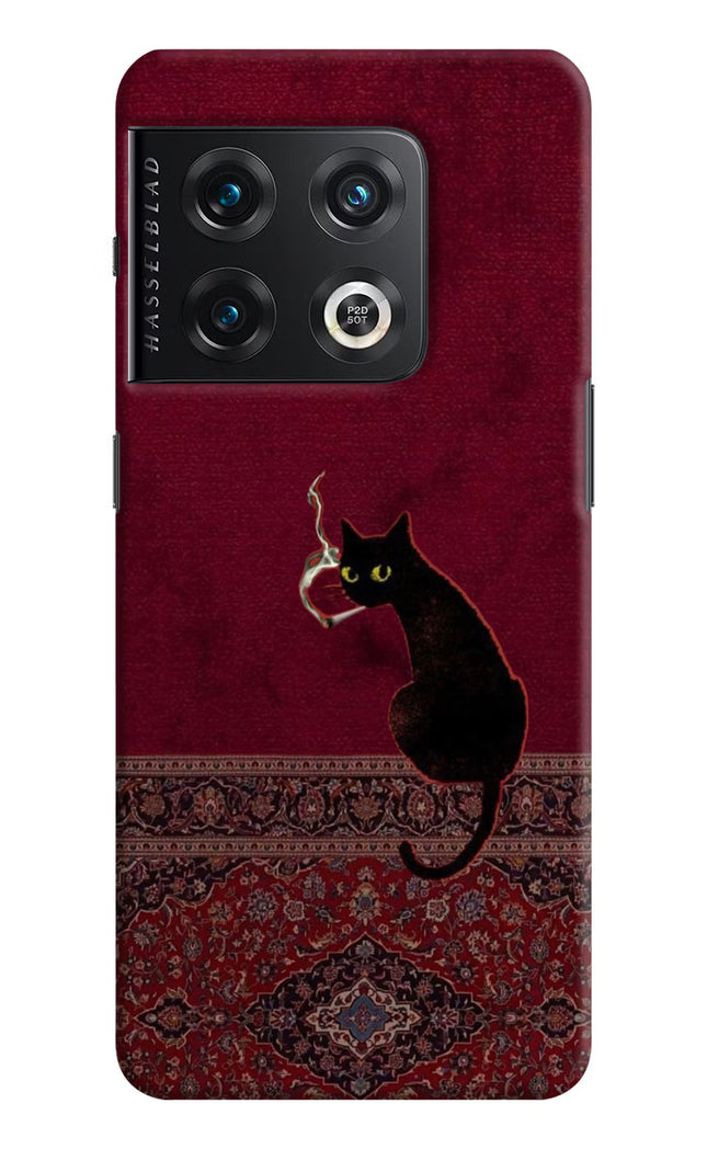 Midnight Cat OnePlus 10 Pro 5G Hard Case Back Cover by Casekaro