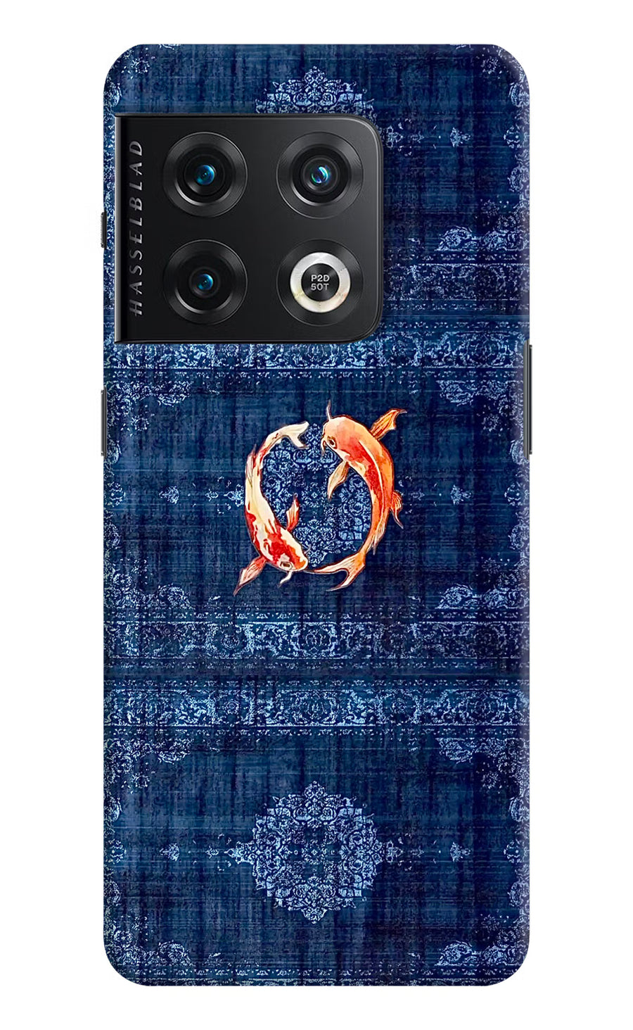 Koi Blue OnePlus 10 Pro 5G Back Cover, Hard case