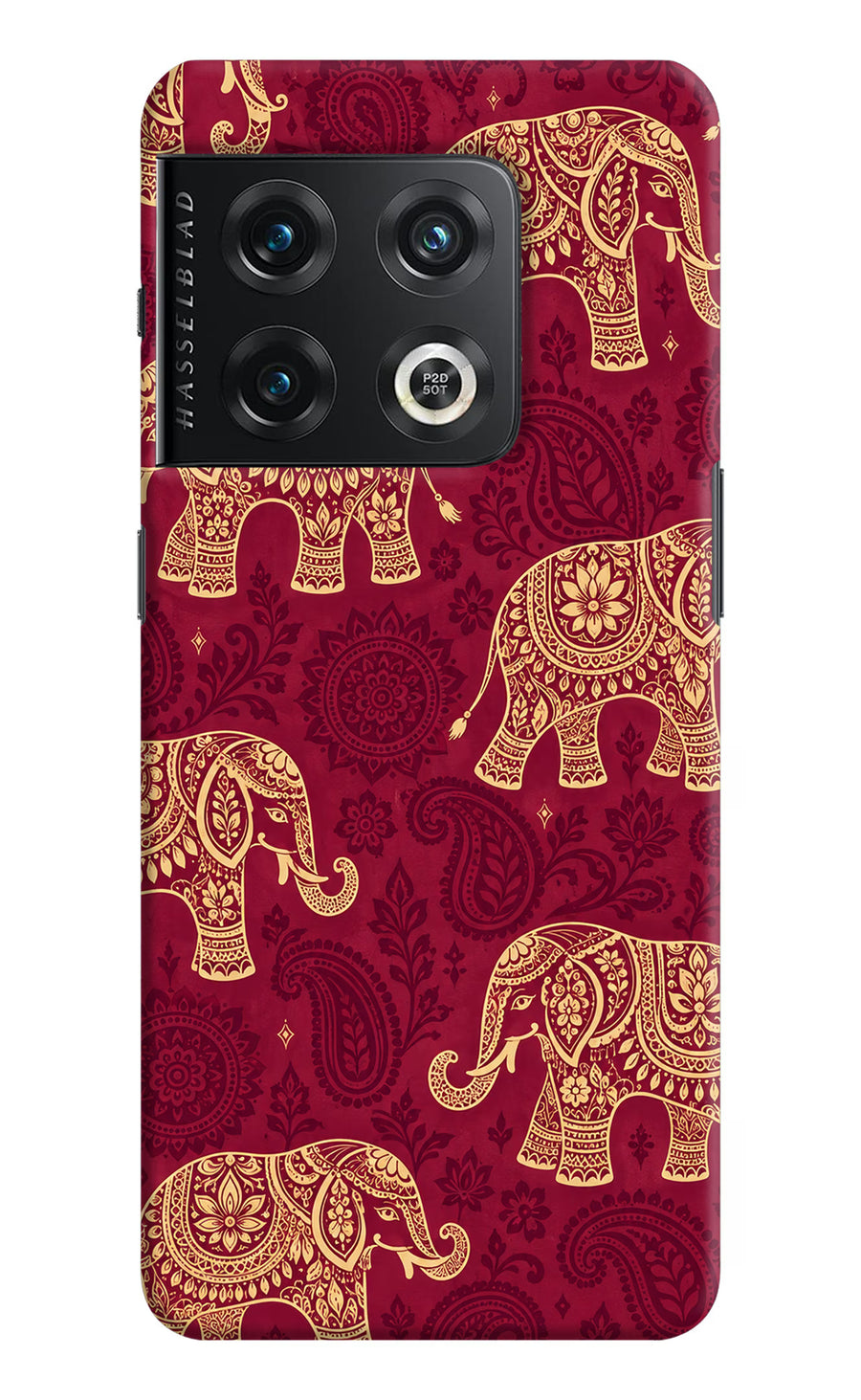 Maroon Elephant OnePlus 10 Pro 5G Back Cover, Hard case