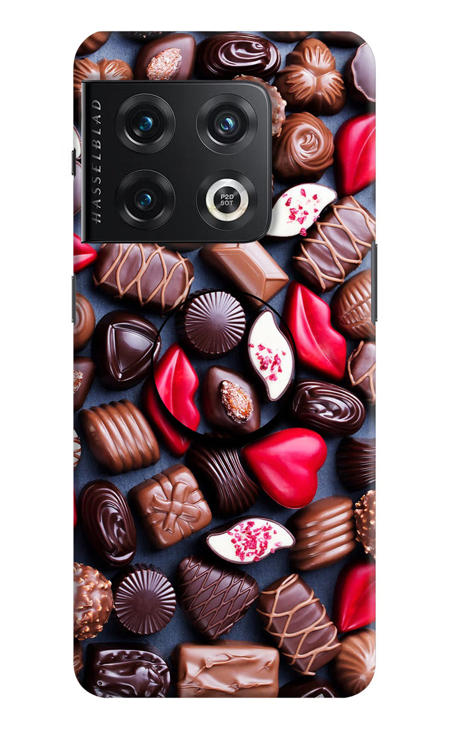 Chocolates OnePlus 10 Pro 5G Pop Case, Hard case